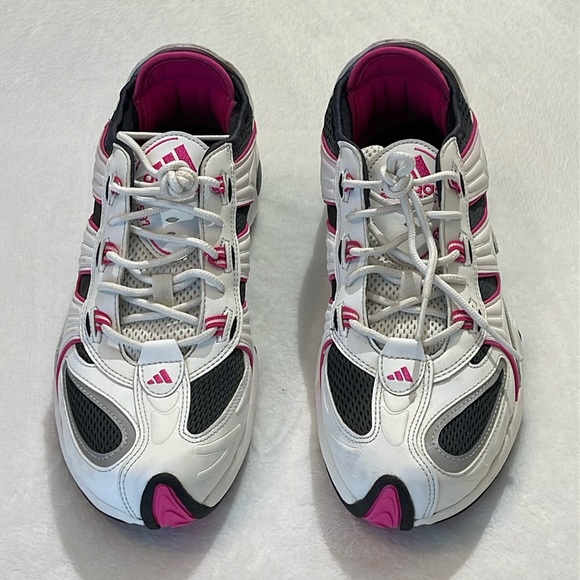 adidas Other - ADIDAS MENS ATHLETIC SHOES. SIZE 9  BLACK , PINK , WHITE